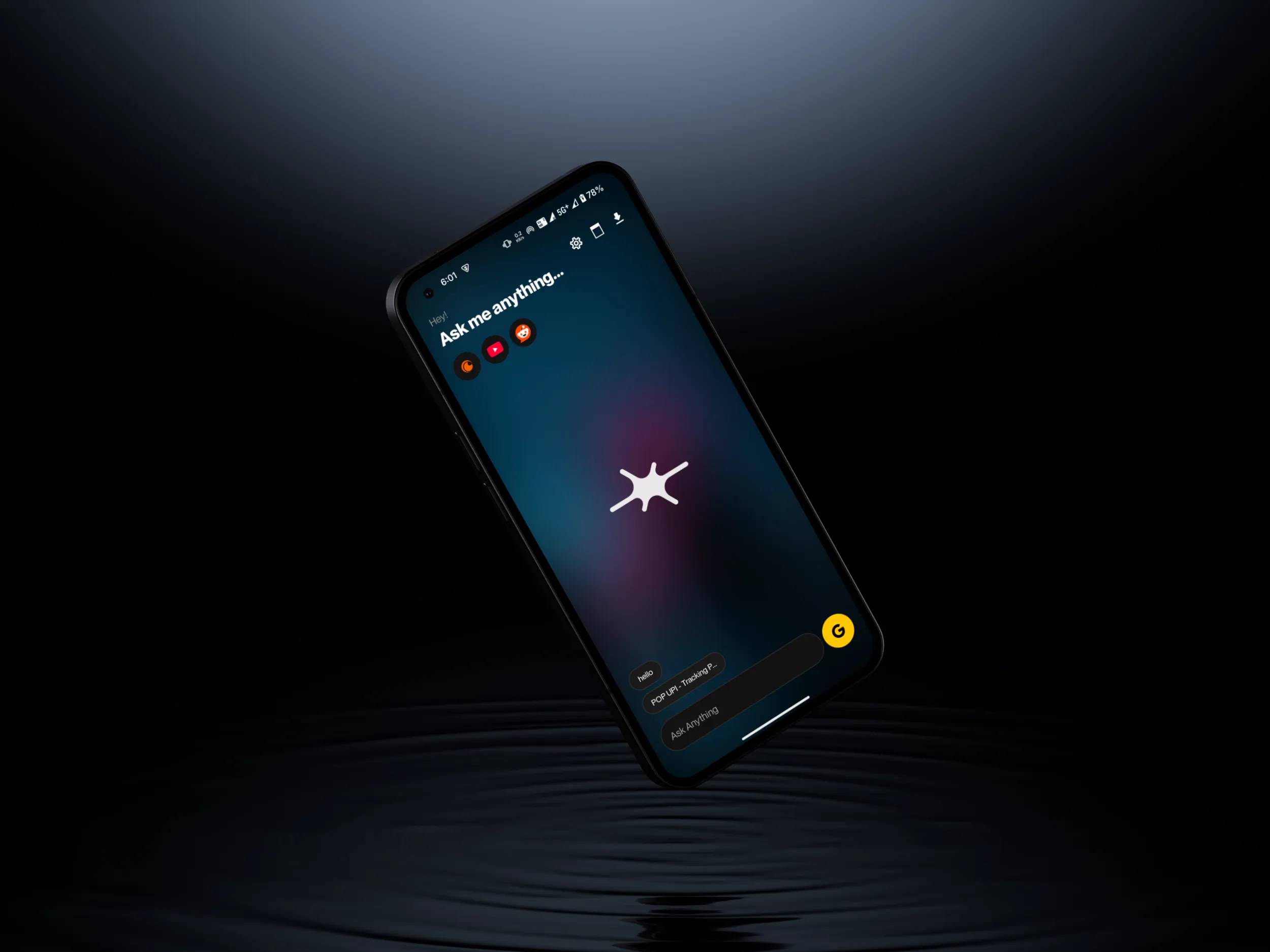 Nothing Browser - Creepsmile privacy-focused Android browser with AI search